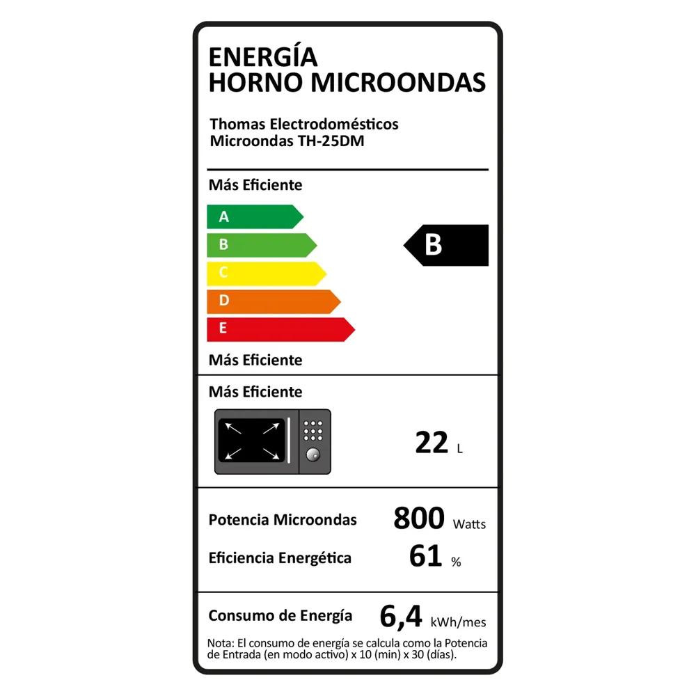 Thomas TH-25DM 25 L Gris, foto 9