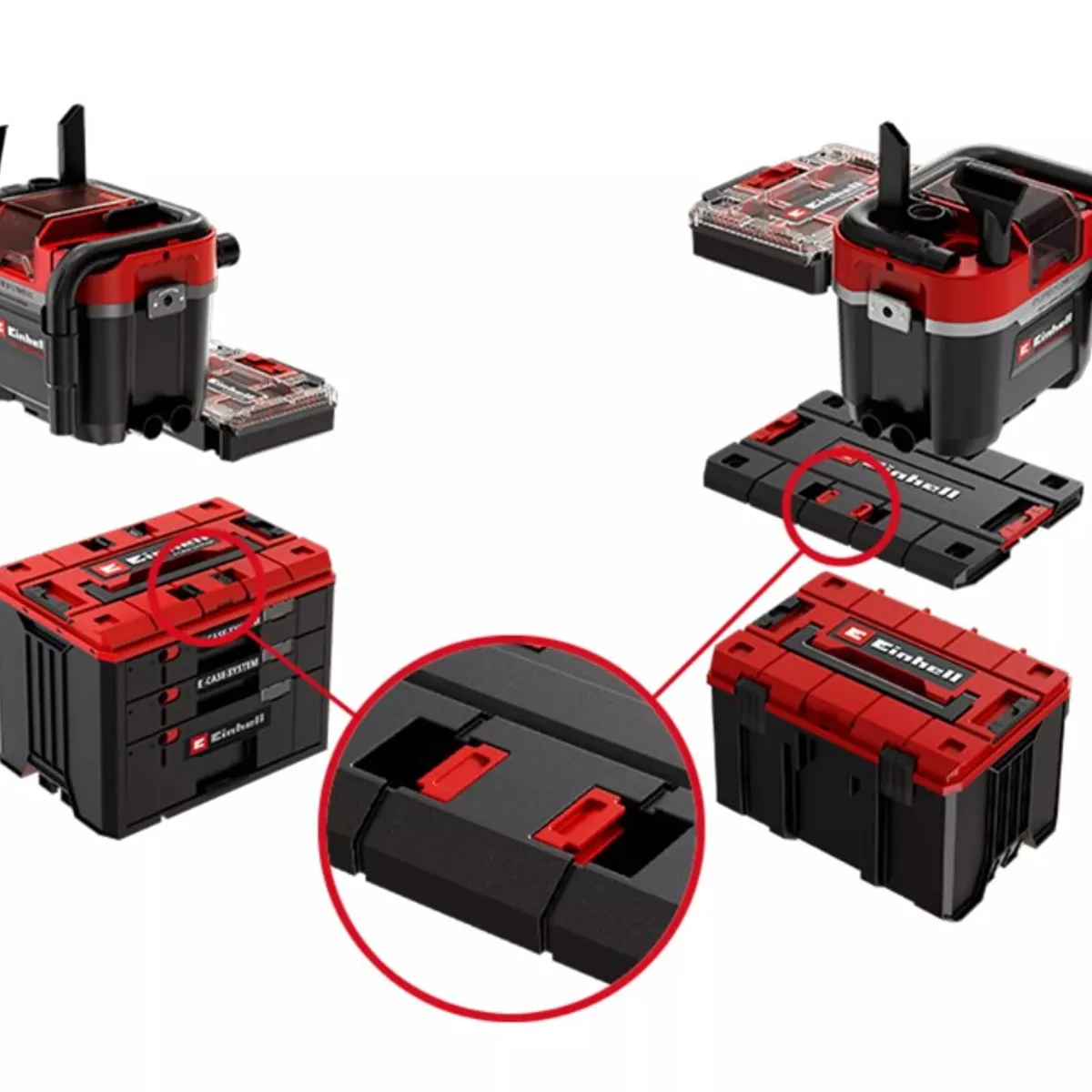 EINHELL - ASPIRADORA DE POLVO Y AGUA INALÁMBRICA 18V - 10 L - 180 MBAR - 1.8 M - 36 MM