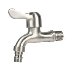 GENERICO - Grifo De Acero Inoxidable Llave De Paso 12