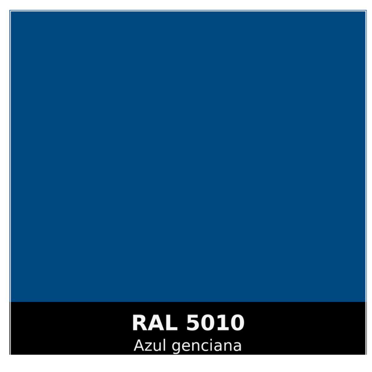 EPOXY - Anticorrosivo Profesional 3 en 1 - Directo sobre Óxido - 1-4 GALÓN -  AZUL GENCIANA