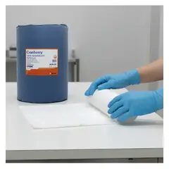 REUTTER - Gasa Absorbente En Rollo 91,44 M Cranberry Tejida
