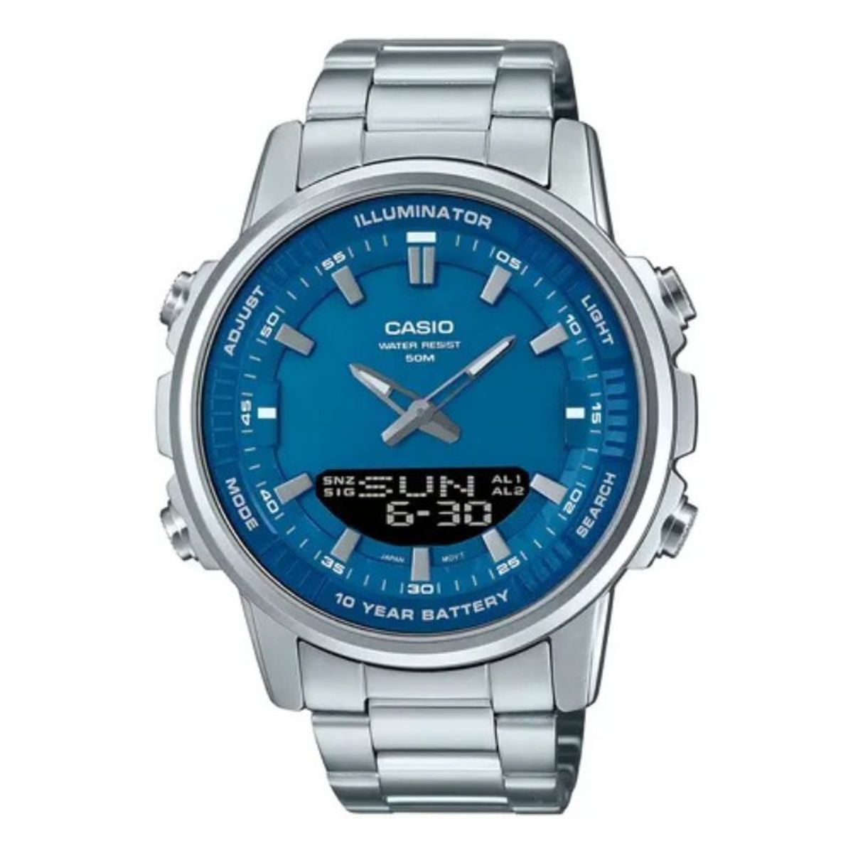 CASIO - Reloj Casio Análogo-Digital AMW-880D-2A1V Azul