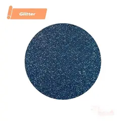 GENERICO - Vinilo Textil Glitter 30 Cm X 49.9 Cm Azul Viejo