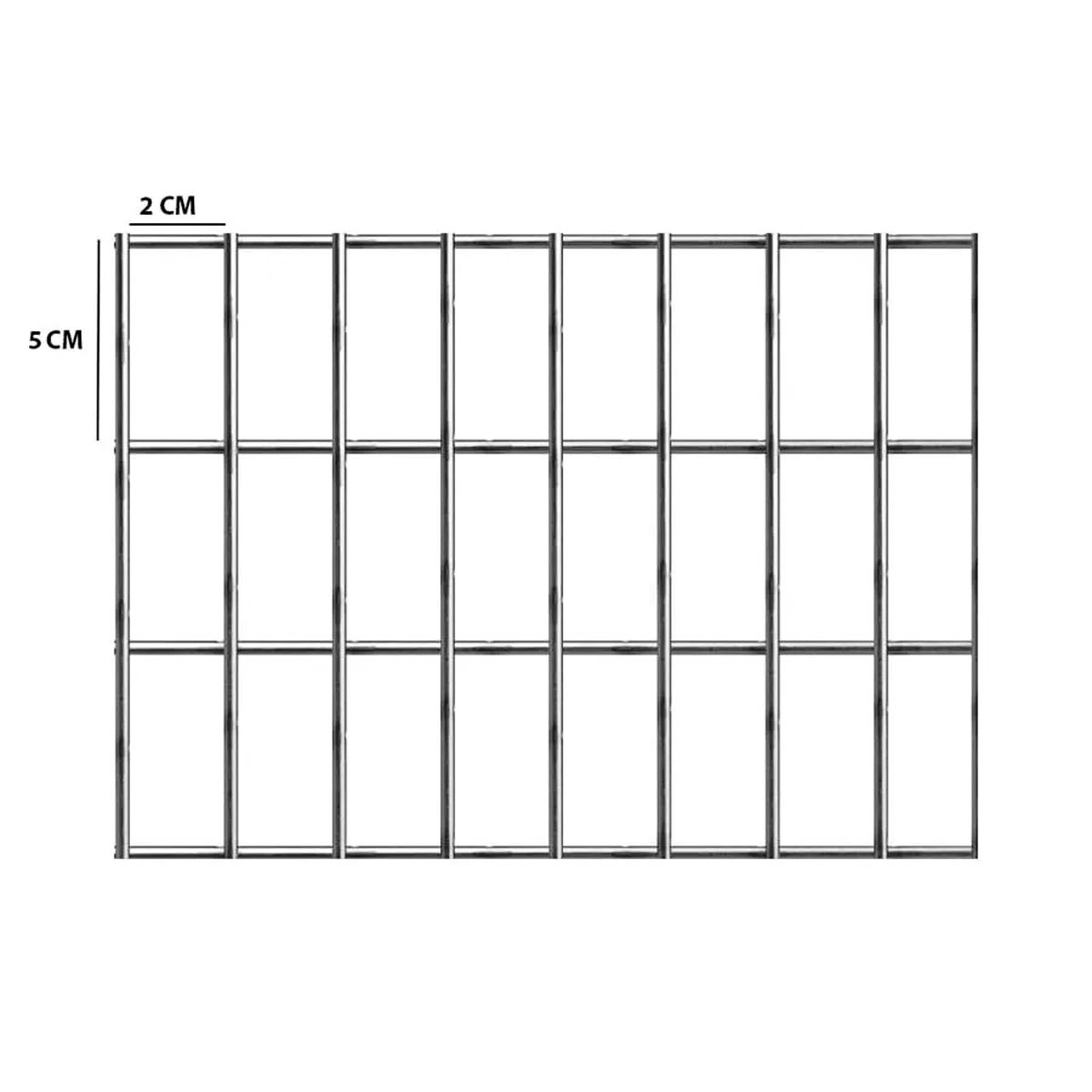 Malla acma galvanizada multiuso 50x20mm 2x1mt Cerram, marca GENERICO - Foto 2