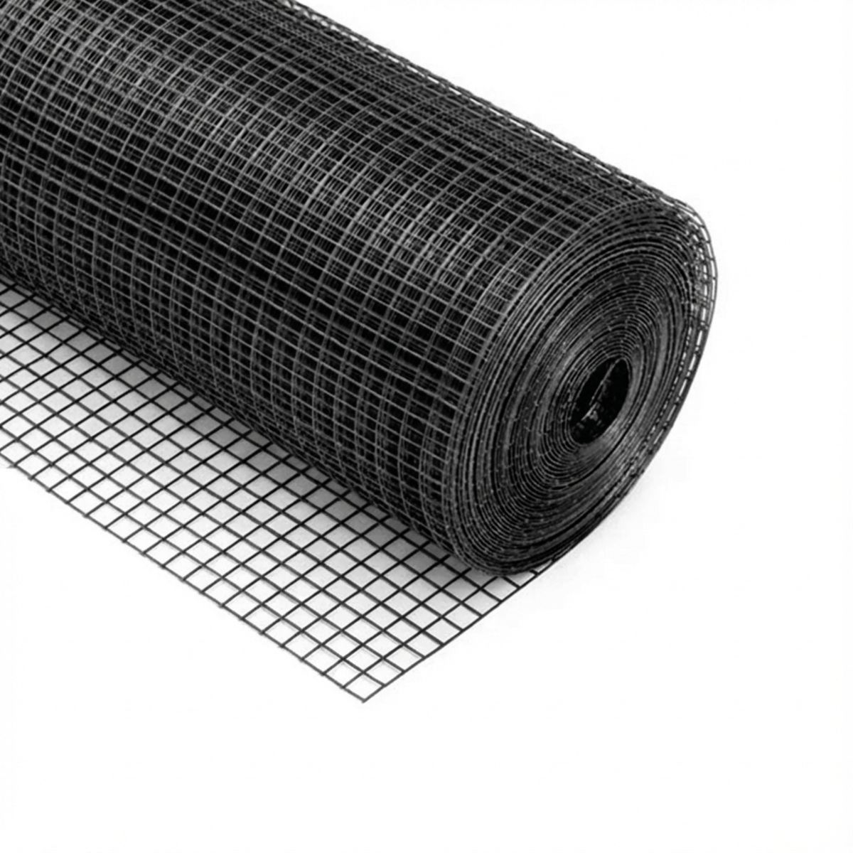 GENERICO - Malla Soldada Galvanizada 1mtx10mt 38mmx2.11mm Negro Cerram