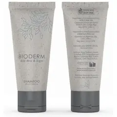 NO LOGO - Shampoo 40ml+Gel 40ml Hotel 100 Unidades 40ml Aloe Vera- Argán