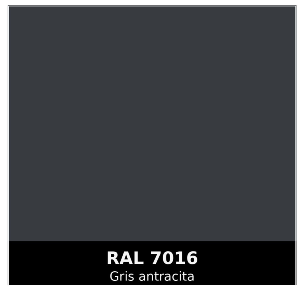 EPOXY - Anticorrosivo Profesional 3 en 1 - Directo sobre Óxido - 1-2 GALÓN -  GRIS ANTRACITA