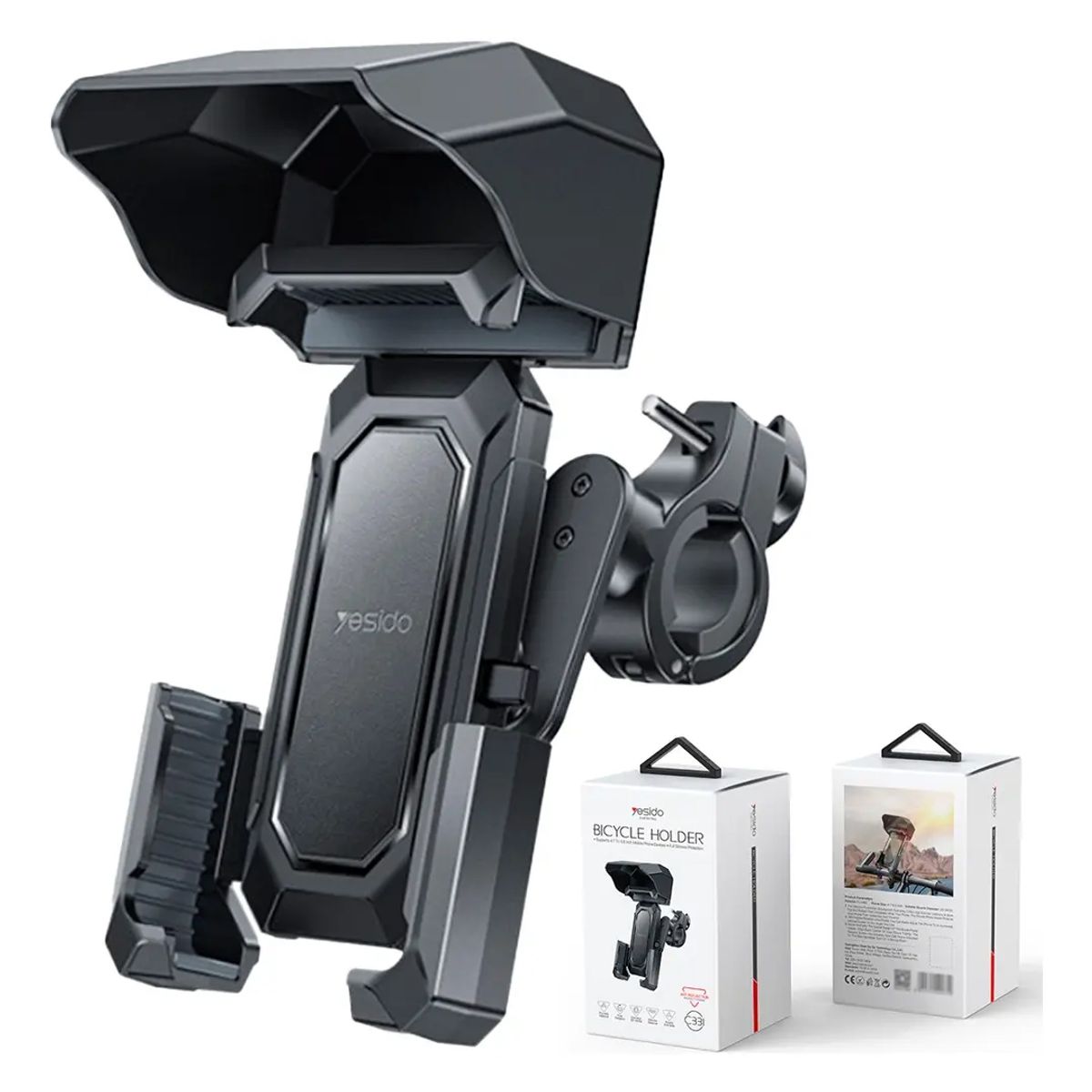 GENERICO - Soporte Universal Yesido C331 Bicicleta Moto Anti Robo