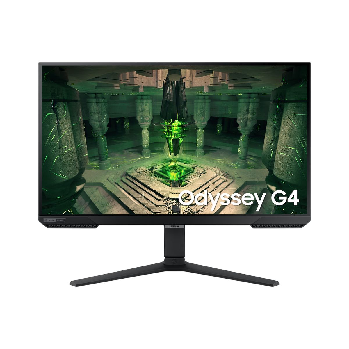 SAMSUNG - Samsung Odyssey G4 Monitor Gamer 27 FHD IPS 240Hz 1ms HDR10 FreeSync Premium G-Sync HDMI DP