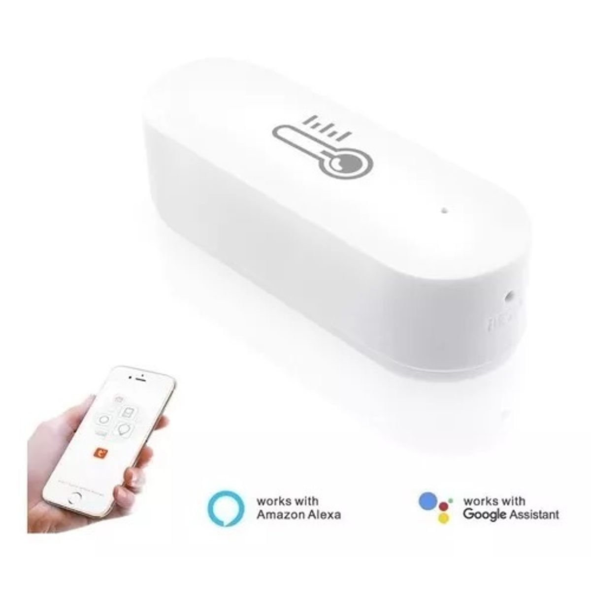 GENERICO - Sensor De Temperatura Y Humedad Domotica Tuya Smart