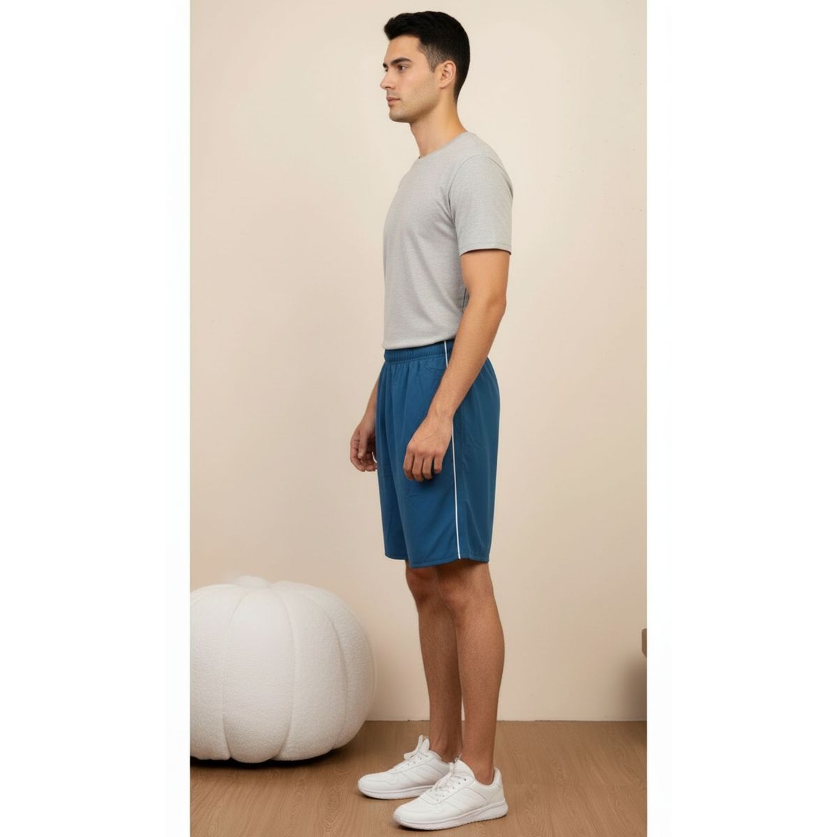LIKE SHOP - Short Deportivo Hombre Secado Rápido Verano Bolsillo Cierre HY03
