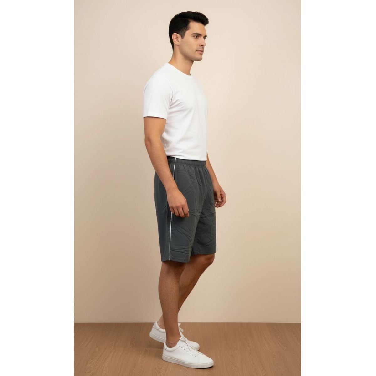 LIKE SHOP - Short Deportivo Hombre Secado Rápido Verano Bolsillo Cierre HY03
