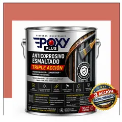 EPOXY - Anticorrosivo Profesional 3 en 1 - Directo sobre Óxido - GALÓN - ROJO SALMÓN