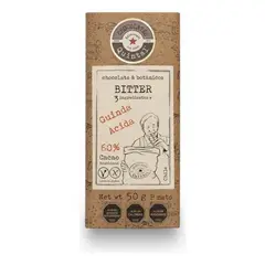 CHOCOLATES QUINTAL - Quintal - Chocolate Bitter 60% Cacao Con Guinda Acida - 50g