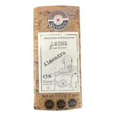 CHOCOLATES QUINTAL - Chocolate Leche Almendra 43% Cacao 100g - Quintal