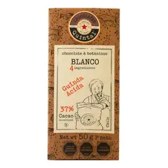 CHOCOLATES QUINTAL - Chocolate Blanco Guinda Ácida 37% Cacao 50g - Quintal