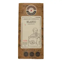 CHOCOLATES QUINTAL - Chocolate Blanco 37% Cacao 250g - Quintal