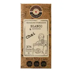 CHOCOLATES QUINTAL - Chocolate Blanco Chai 37% Cacao 50g - Quintal