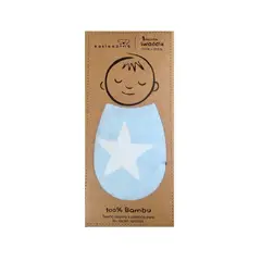 KOSLEEPING - Manta Swaddle Bambú - Celeste -