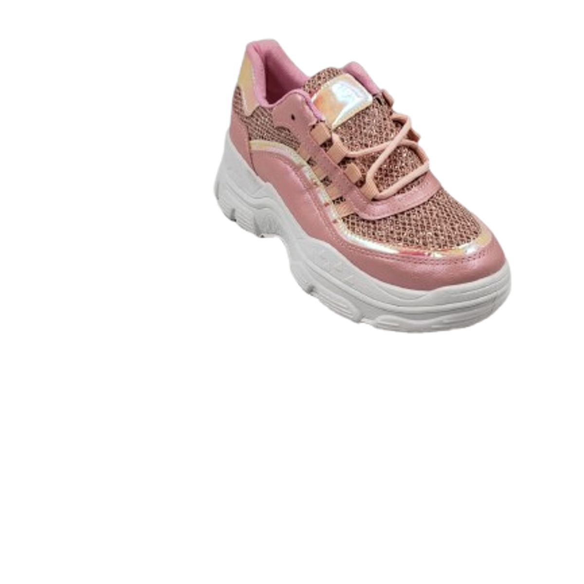 HERIEL - Zapatilla Urbana Plataforma Rosa Tornasol