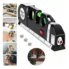 IRM - Nivel Laser Multiuso Herramienta Medicion Wincha Burbuja Construccion Manual Marca Figoimport