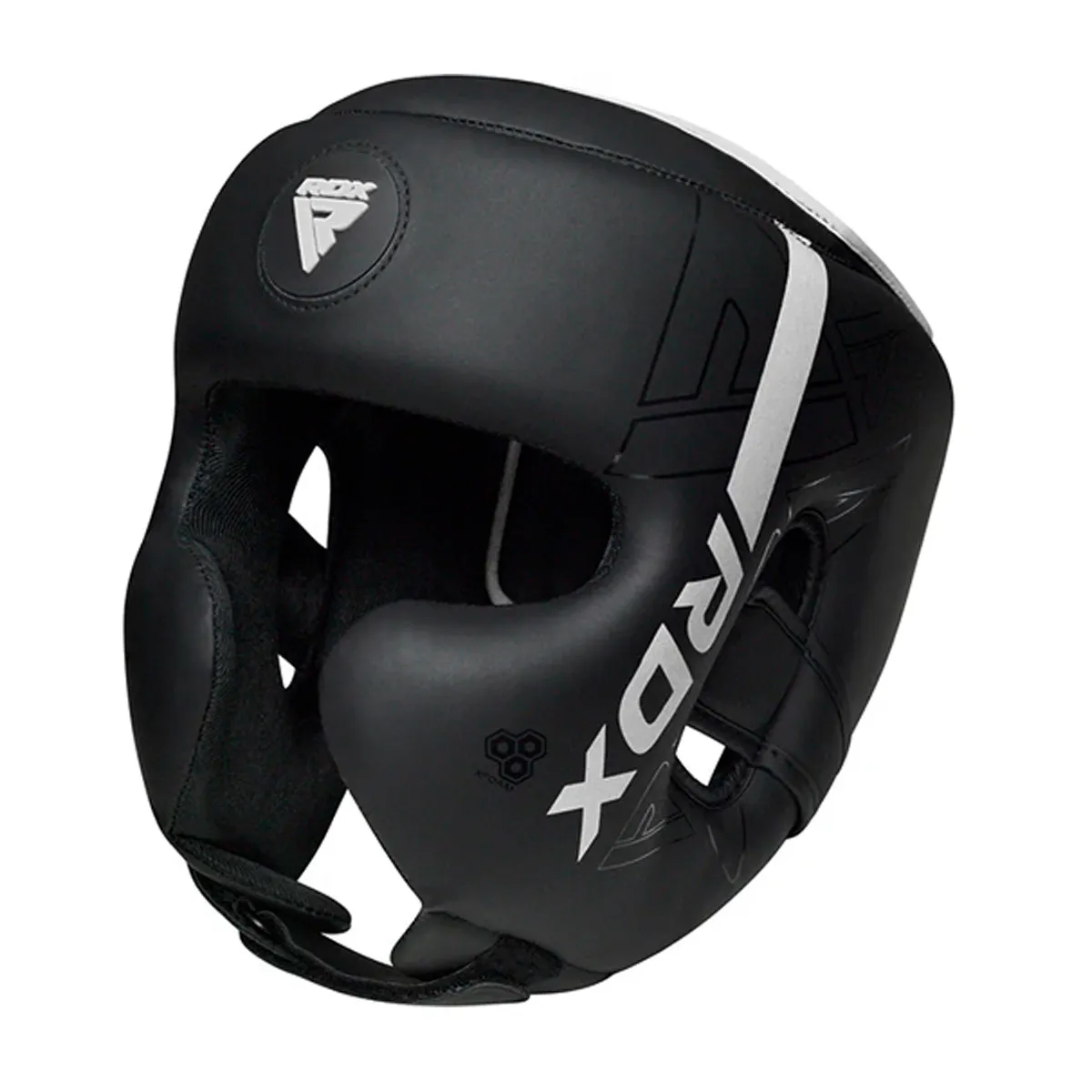 SDFIT - Cabezal Casco de Boxeo RDX F6 KARA Matte White - Talla L - HGR-F6MW-L