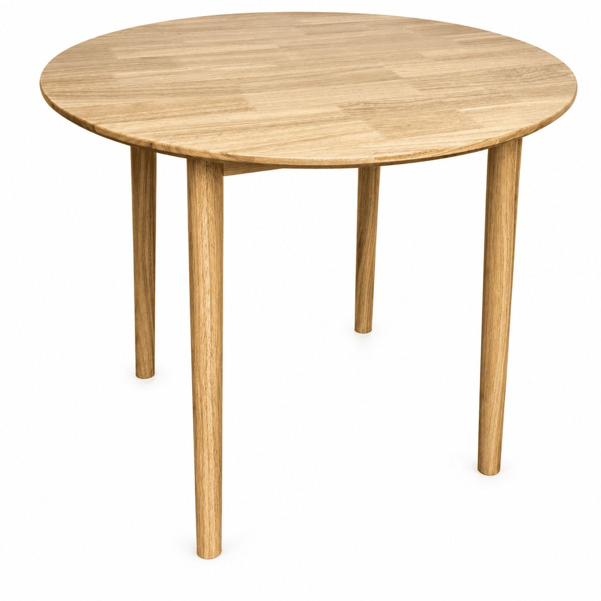 MOBOI - Mesa Comedor Oslo Redonda 100cm Madera Natural