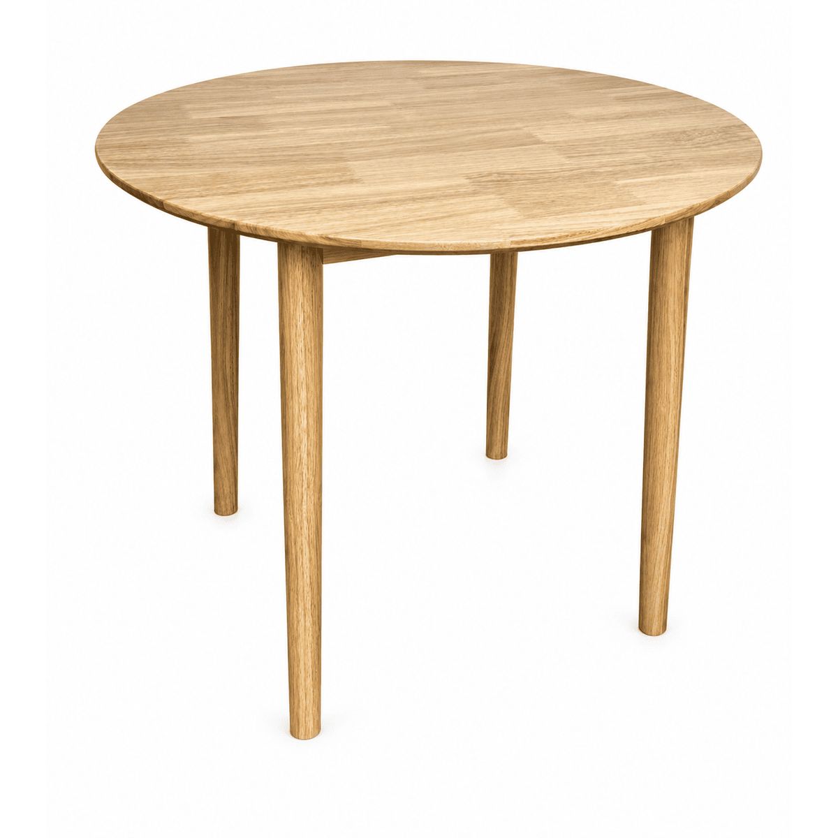 MOBOI - Mesa Comedor Oslo Redonda 100cm Madera Natural