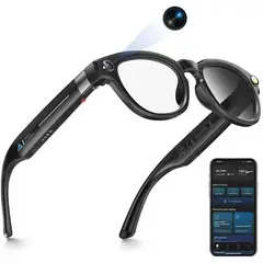 IRM - Gafas Inteligentes Smart Glasses Camara Audio Con Asistente Inteligente Nueva Marca Figoimport
