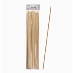 GENERICO - Palos para Anticuchos de Bambú 40 cm 30 Unidades Exlin