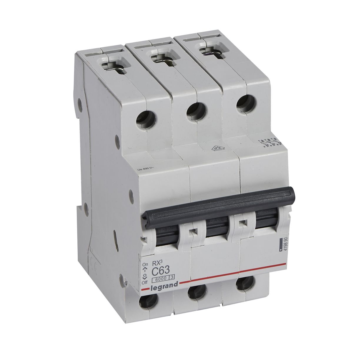 LEGRAND - Interruptor Automático 3P 63A C 6Ka Rx3