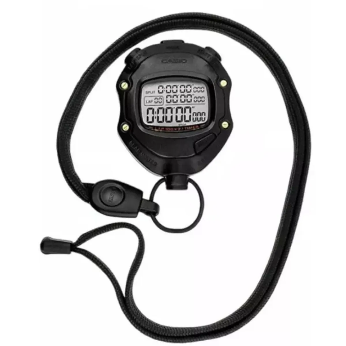 CASIO - cronometro casio hs-80tw-1df negro deportivo