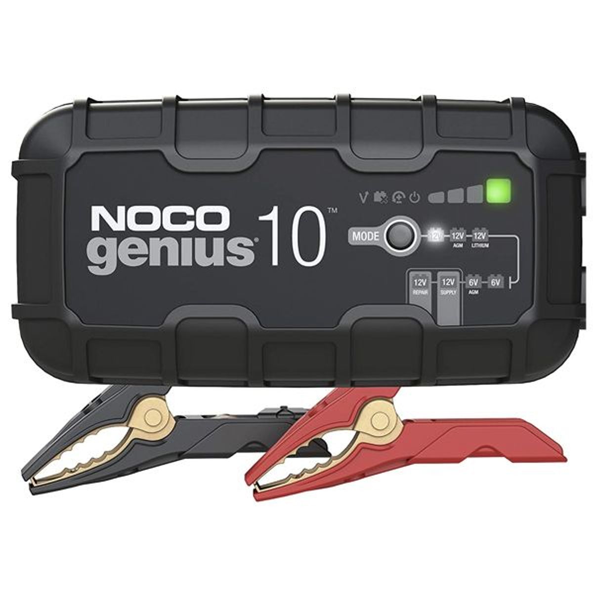 Cargador y Mantenedor de Baterías 6V & 12V Noco Genius10, marca NOCO - Foto Principal