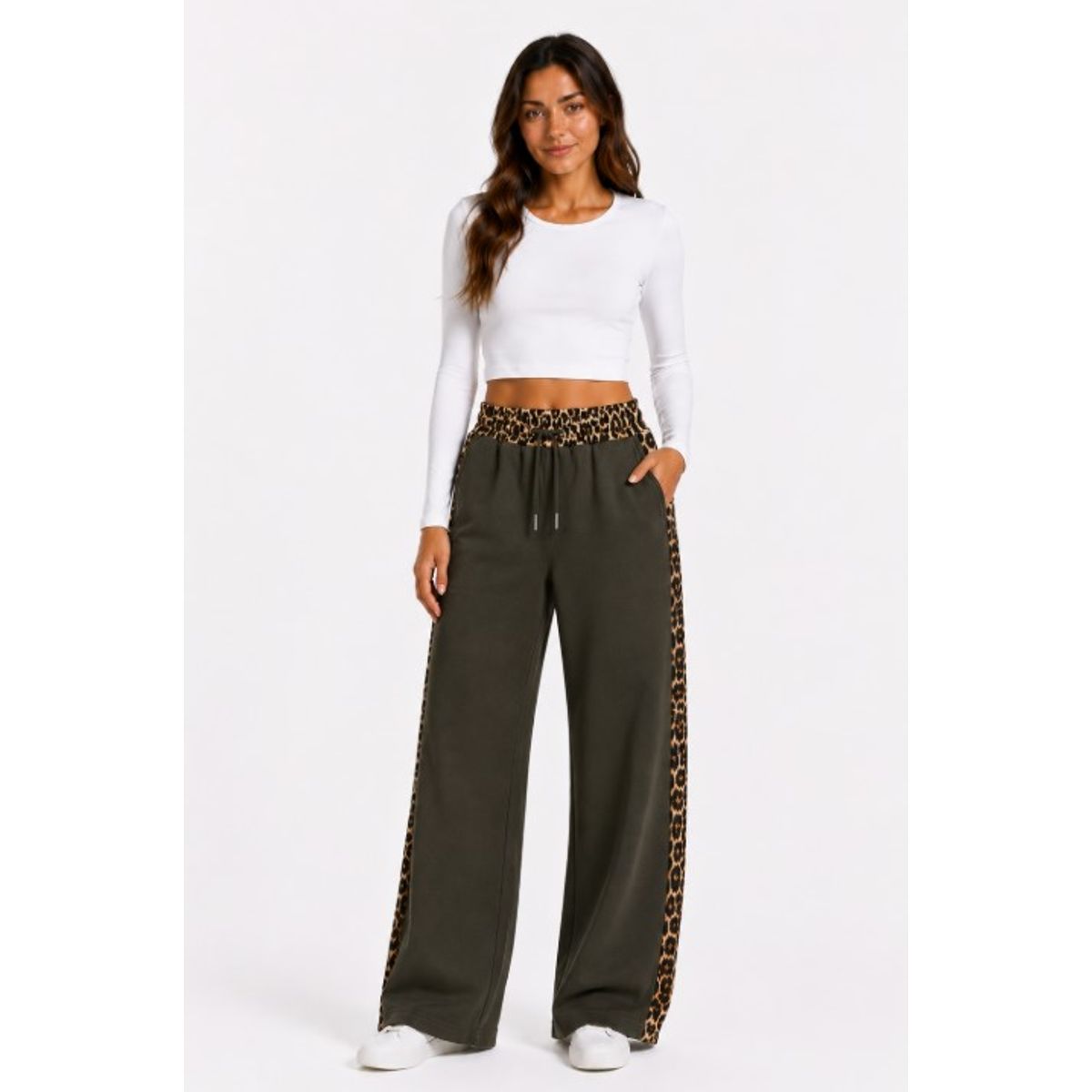 AGW - Palazzo print mujer casual