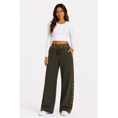 AGW - Palazzo print mujer casual