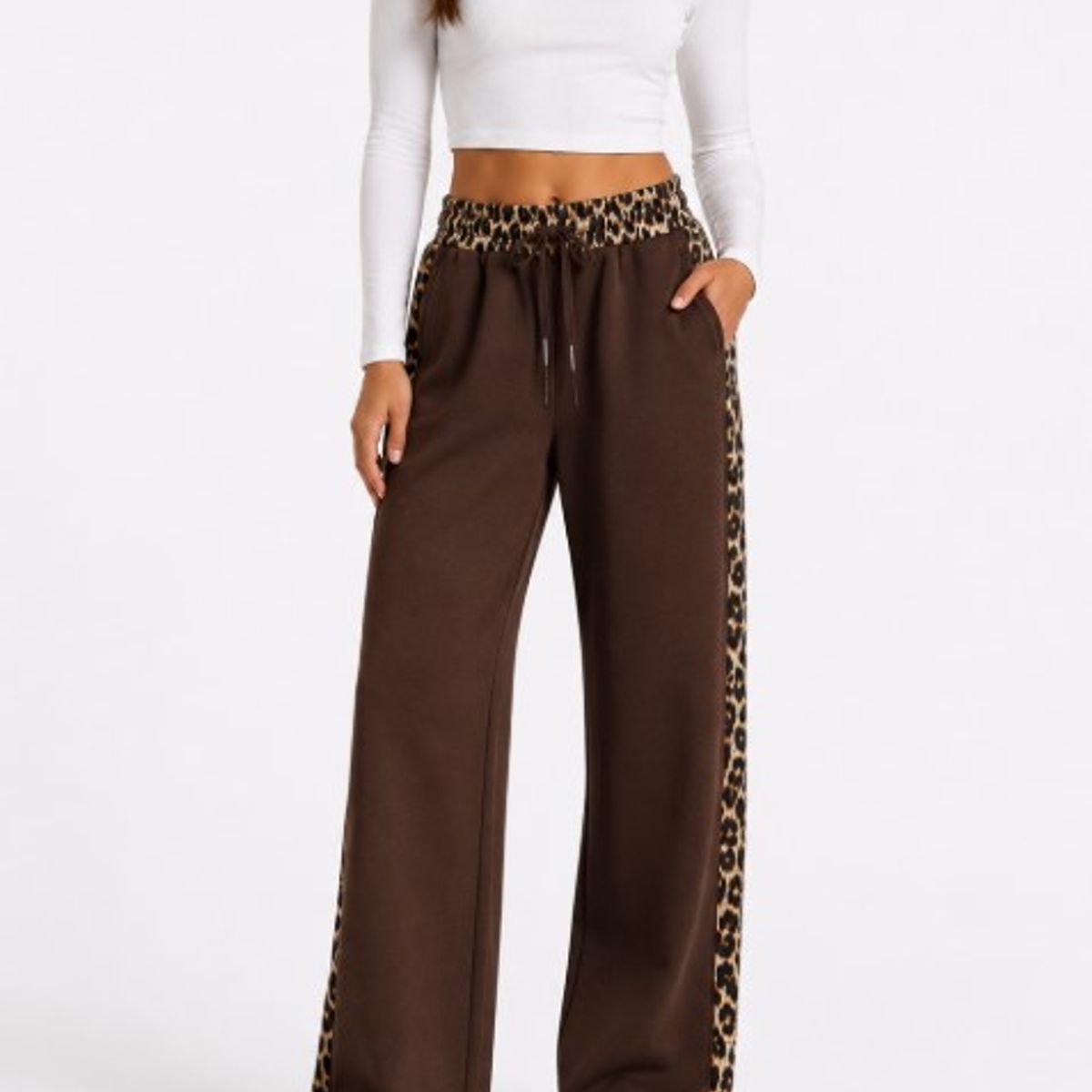 AGW - Palazzo print mujer casual