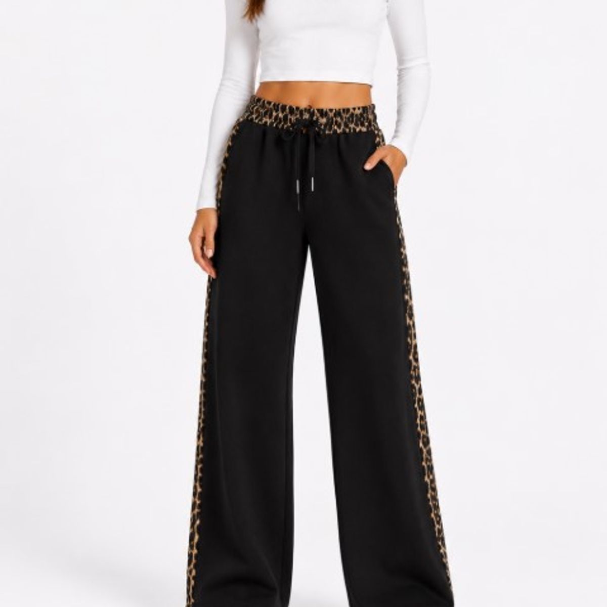 AGW - Palazzo print mujer casual