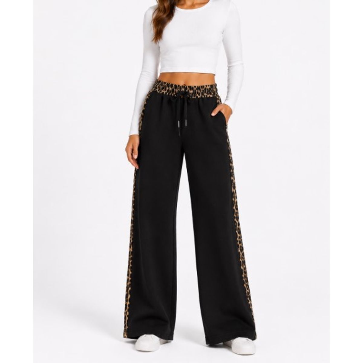 AGW - Palazzo print mujer casual