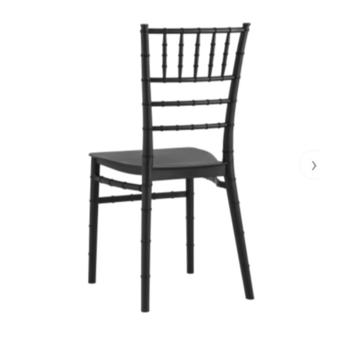 TODODESCUENTO - Pack 4 sillas Chiavari Negras