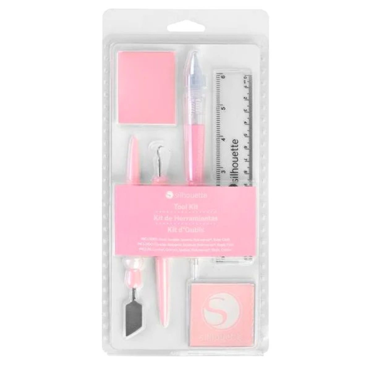 SILHOUETTE - Kit de Herramientas Rosado Silhouette