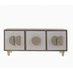 GENERICO - Caja de Almacenamiento de Madera con 3 Cajones