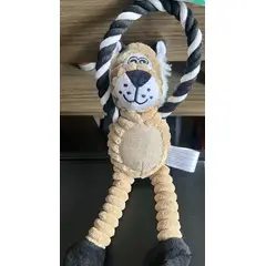 GENERICO - Juguete de Peluche Animal con manos de Cuerda para Perros,