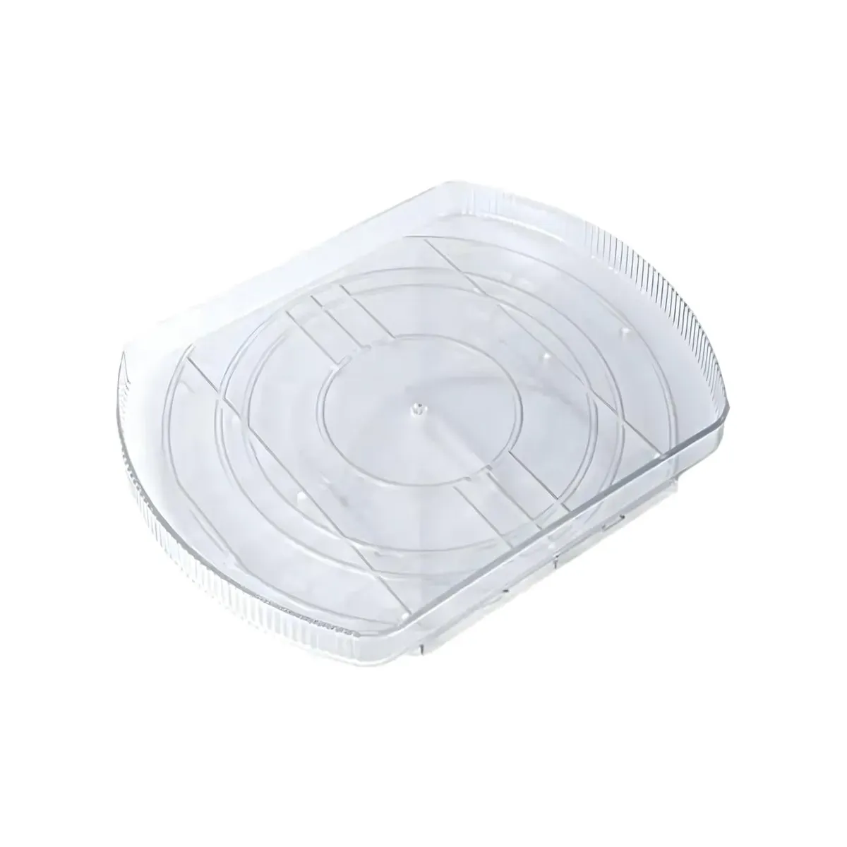 GENERICO - Bandeja Organizadora Giratoria 360° Para Refrigerador-frigorífico