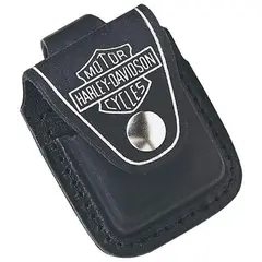 CASIO - Pouch Zippo Original HDPBK LTR Pouch - Black