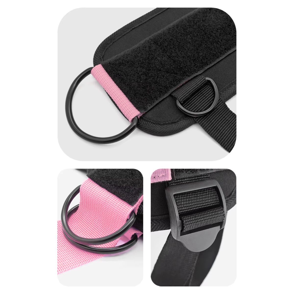 AOLIKES - Correas De Tobillo Para Máquina De Poleas Gym