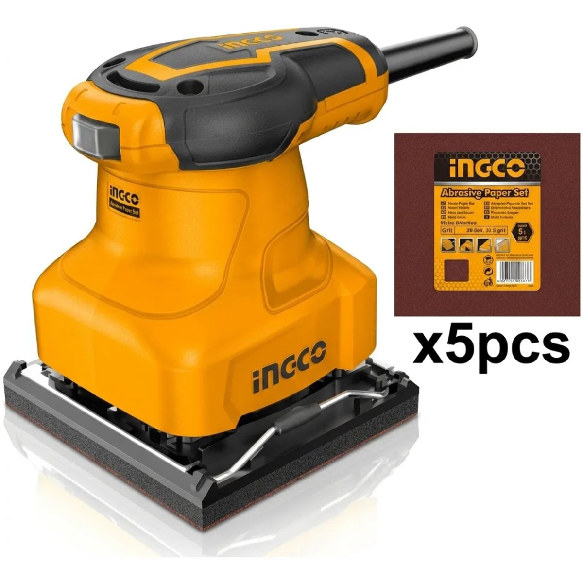 INGCO - Lijadora Orbital Electrica De Palma 240 Watts - Ingco