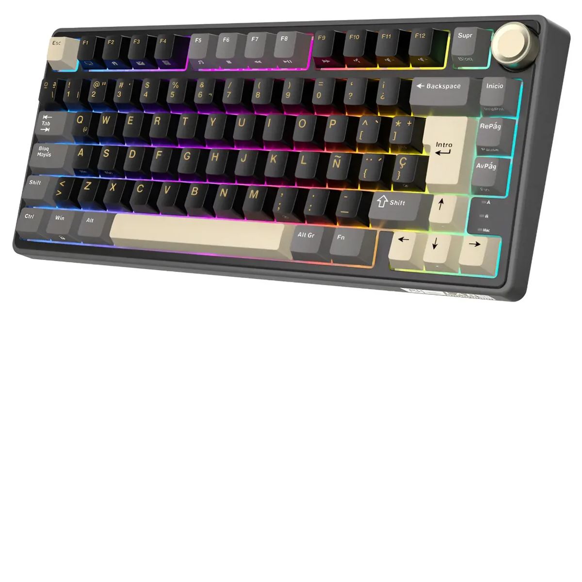 GENERICO - Teclado Mecánico Español Con Mandos R75 75%