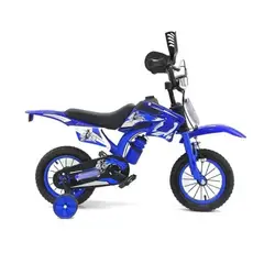 GENERICO - Bicicleta Cross Infantil Magicstore Cross R16 Tamaño Del Cuadro M Color azul