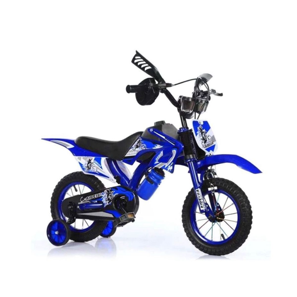 GENERICO - Bicicleta Cross Infantil Magicstore Cross R16 Tamaño Del Cuadro M Color azul