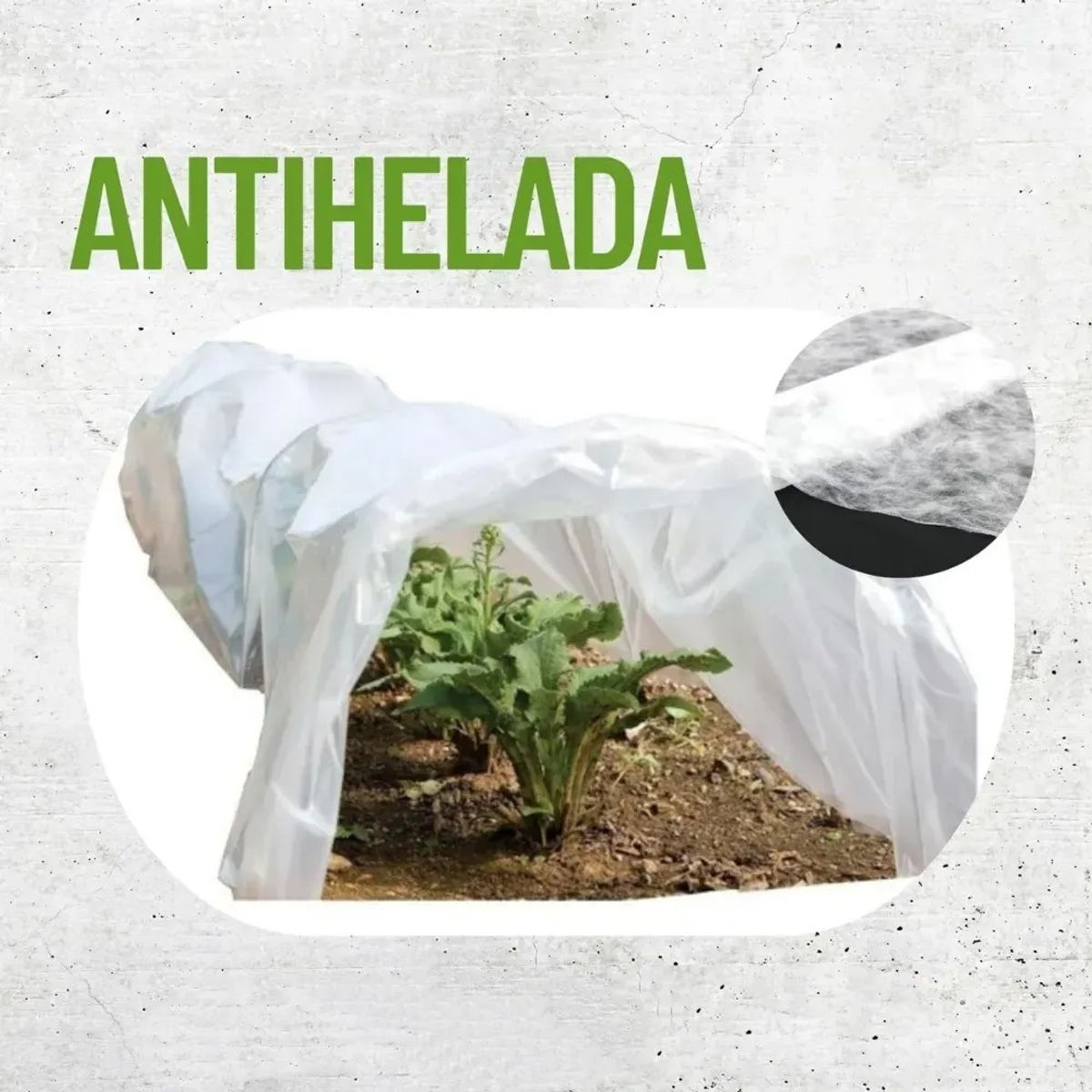 GENERICO - Malla Antihelada (manto Térmico) 2.1 Ancho X 10 Metros